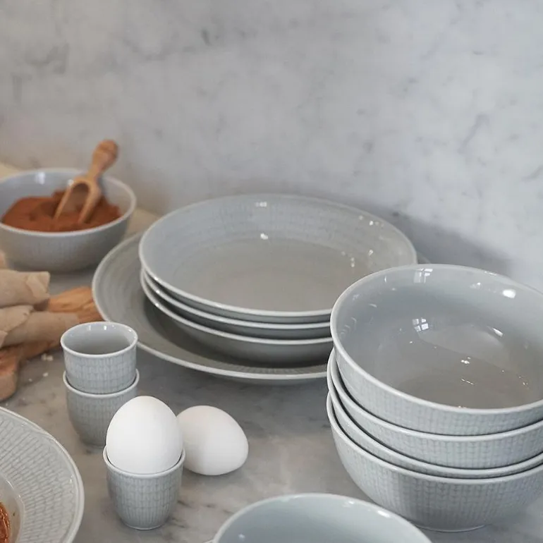 Swedish Grace dyp tallerken 19 cm tåke