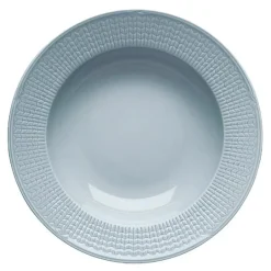 Swedish Grace dyp tallerken 25 cm is/grå