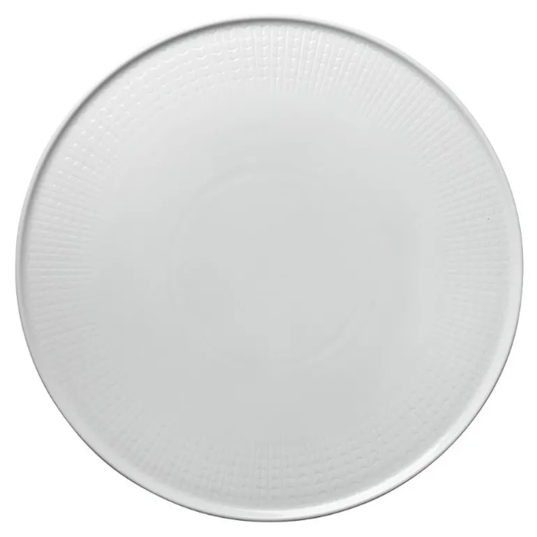 Swedish Grace kakefat 31 cm snø/hvit