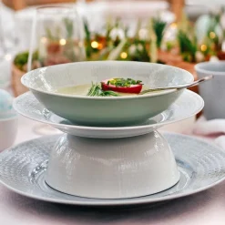 Swedish Grace tallerken 17 cm snø/hvit