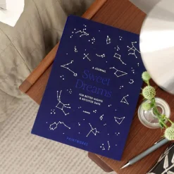 Sweet Dreams søvndagbok blå