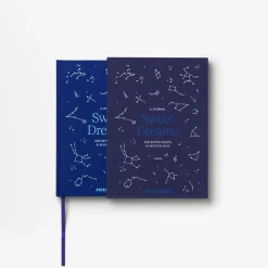 Sweet Dreams søvndagbok blå