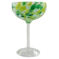 Swirl champagneglass 22 cl grønn