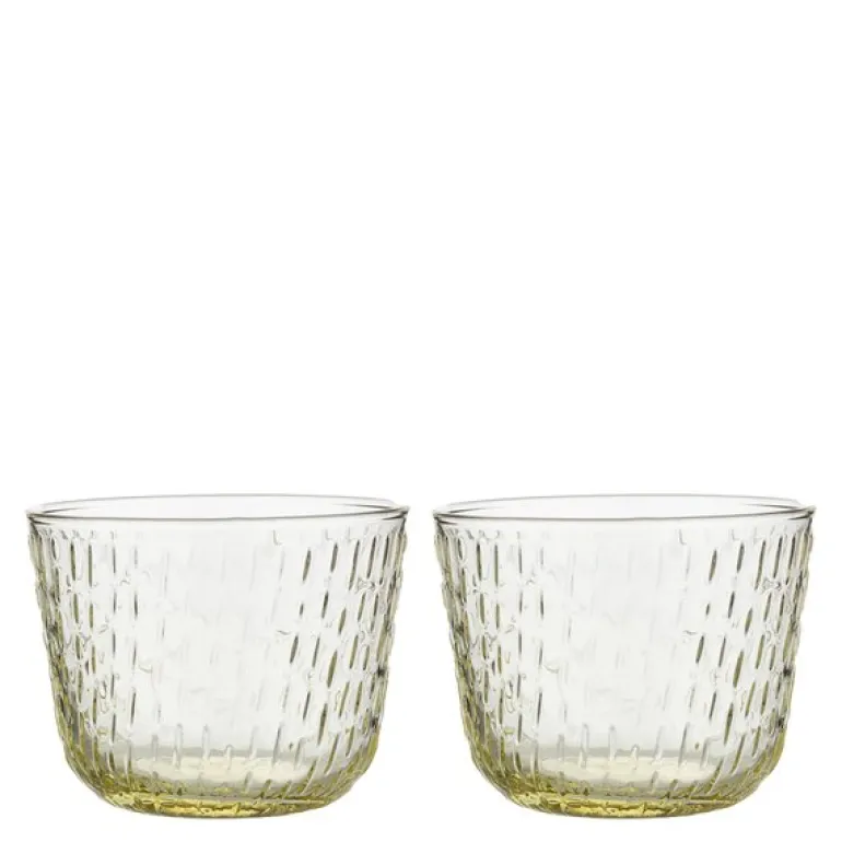 Sysky glass 20 cl 2 stk gul