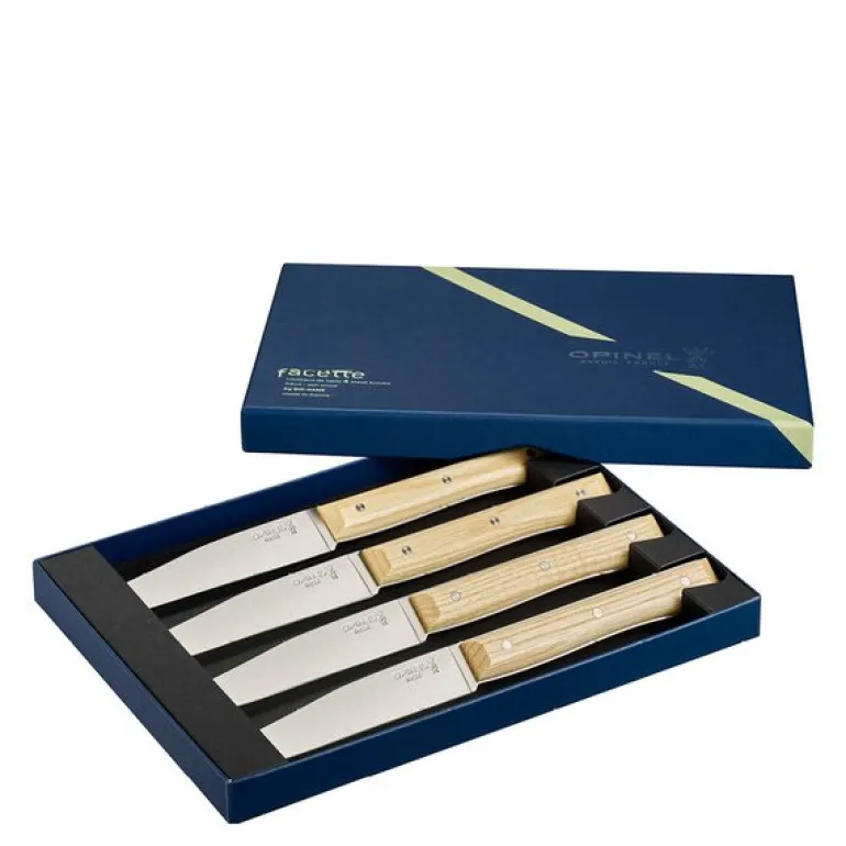 Table Bois bestikksett 4 deler Facette oliven