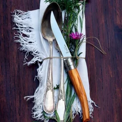 Table Bois bestikksett 4 deler Table Chic oliven