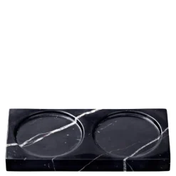 Tabletopper brett for kverner 15 cm svart marmor