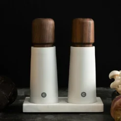 Tabletopper brett for kverner 15 cm hvit marmor