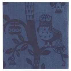 Taika serviett 33x33 cm blå