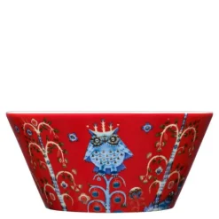 Taika skål 60 cl rød