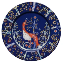 Taika tallerken 22 cm blå