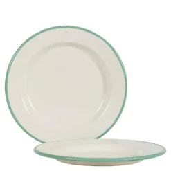 Tallerken 24 cm krem