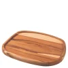 Tallerken tapas 24x21 cm teak