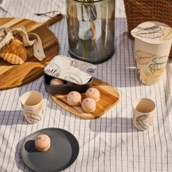 Tallerken tapas 24x21 cm teak