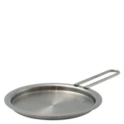 Tallerkenlokk 13 cm rustfritt stål