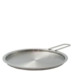 Tallerkenlokk 20 cm rustfritt stål