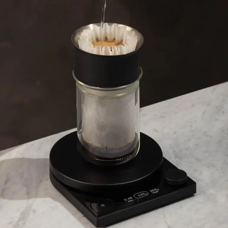 Tally Pro Precision kaffevekt svart