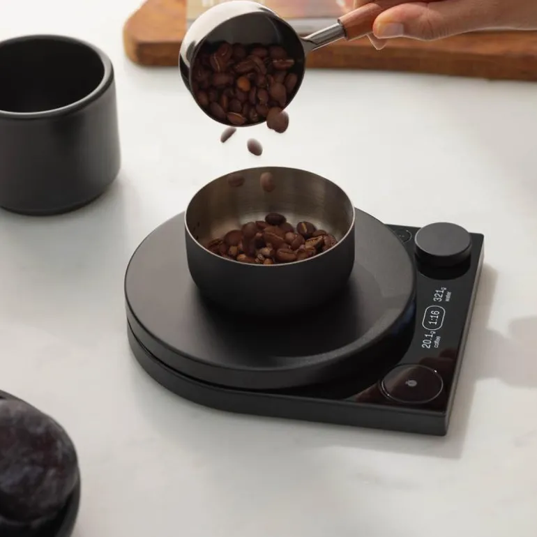 Tally Pro Precision kaffevekt svart