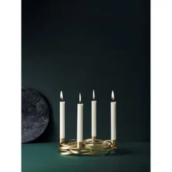 Tangle adventsstake messing