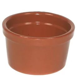 Tapasskål 9x5,5 cm 19 cl brun