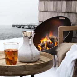 Tebrygger 1,0L mørk grå woven