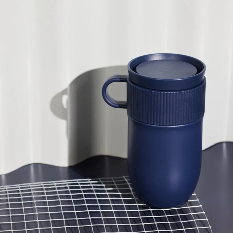 Ted termokopp 28 cl blå