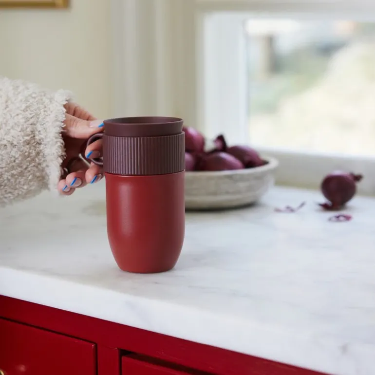 Ted termokopp 28 cl vinrød