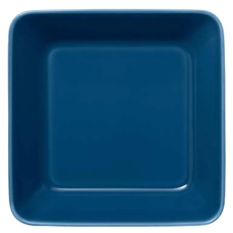 Teema fat 16x16cm vintage blå