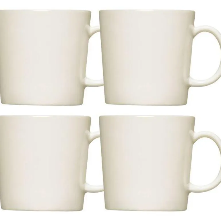 Teema krus 30 cl 4 stk hvit