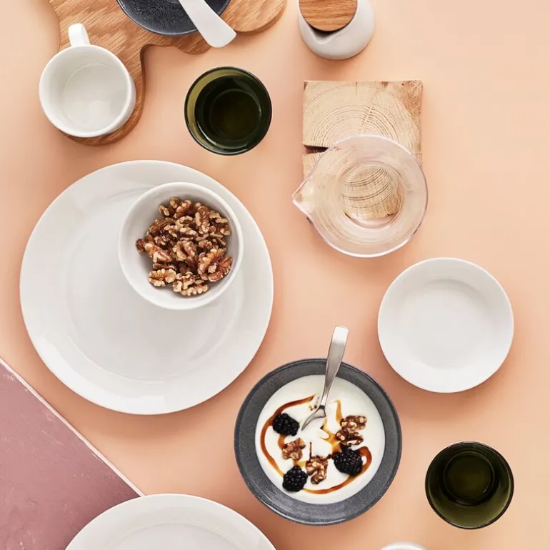 Teema tallerken 21 cm 4 stk hvit