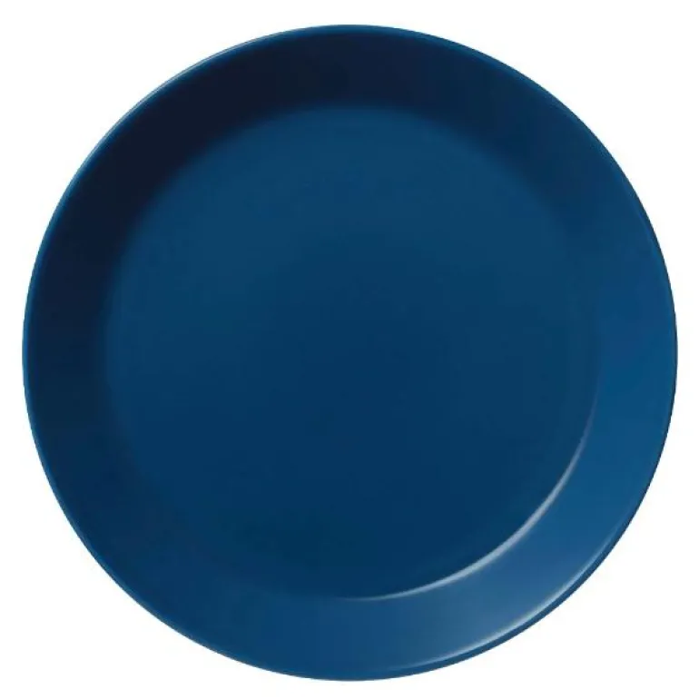 Teema tallerken 23 cm vintage blå