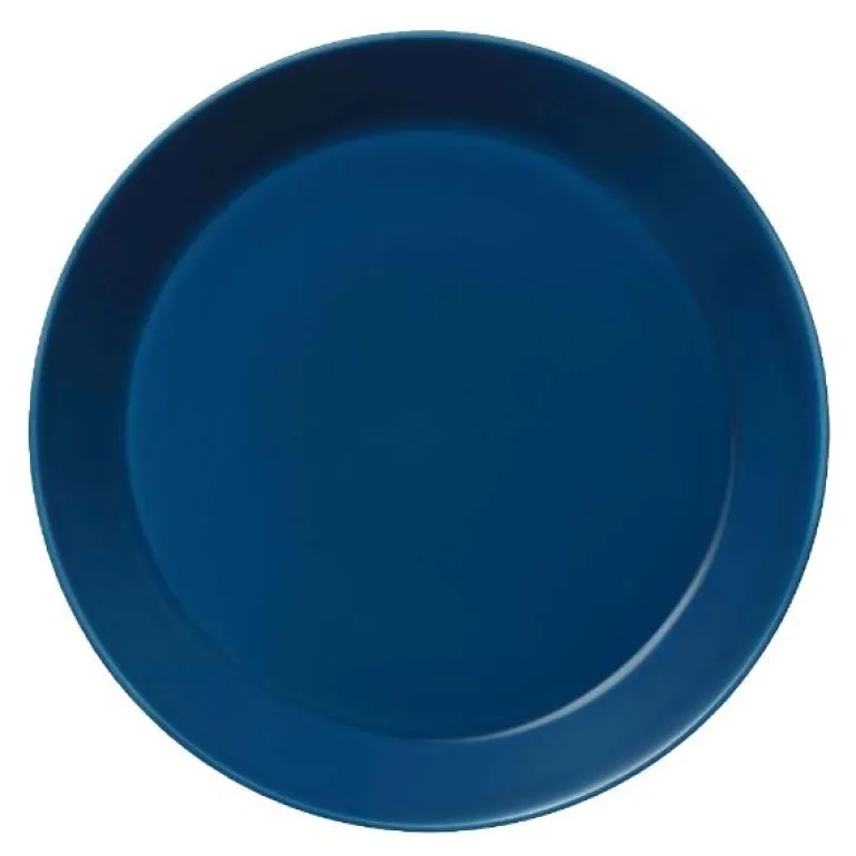 Teema tallerken 26 cm vintage blå