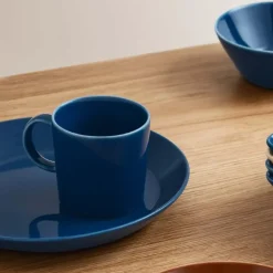 Teema tallerken 26 cm vintage blå