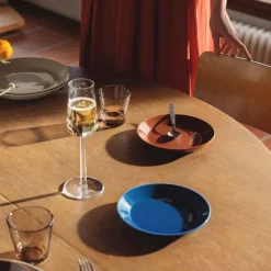 Teema tallerken 17 cm vintage blå