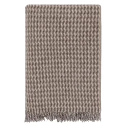 Teide ullpledd 120x180 cm myk brun
