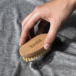 Tekstilbørste 8,4x4,5 cm eik/sisal