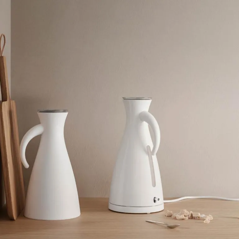 Termokanne 1L matt hvit