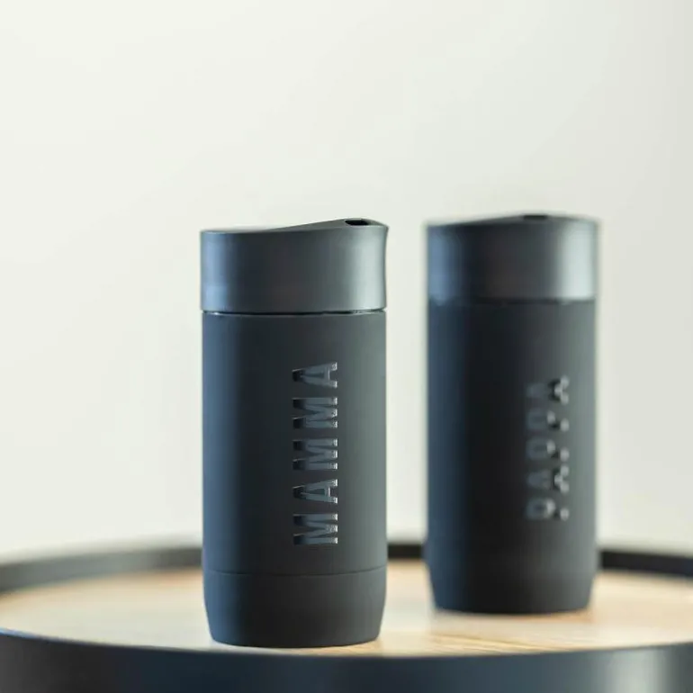Termokopp 24 cl mamma svart