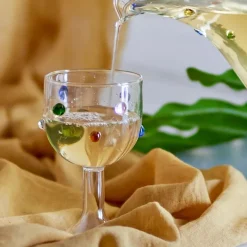 Thalia vinglass 25 cl klar/multi