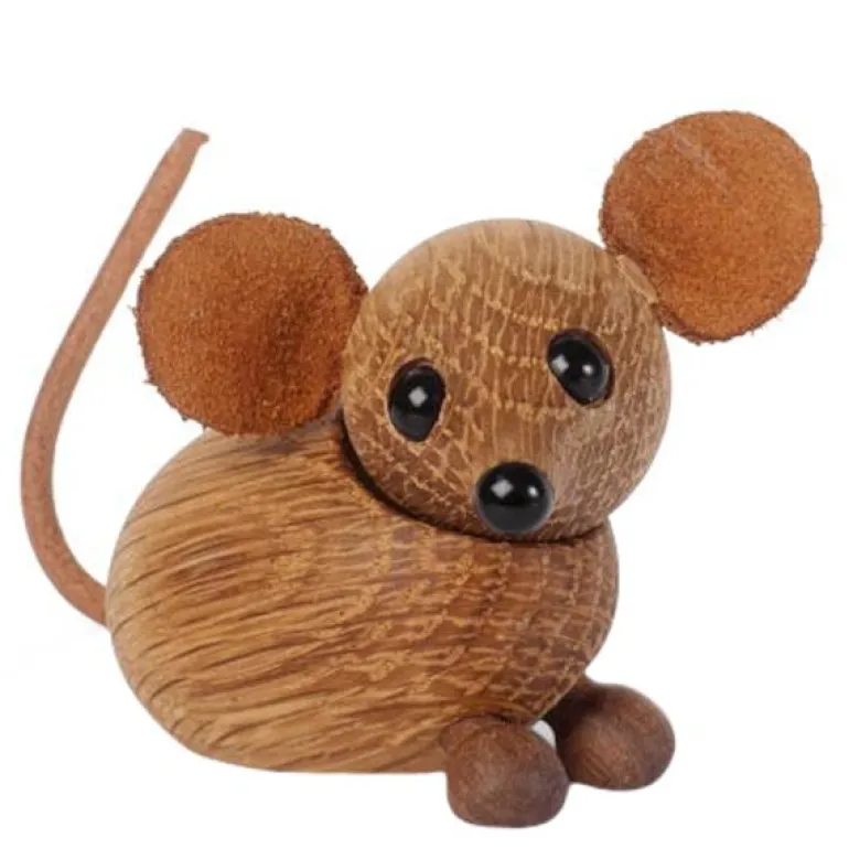The Country Mouse trefigur landmusen 4,5 cm