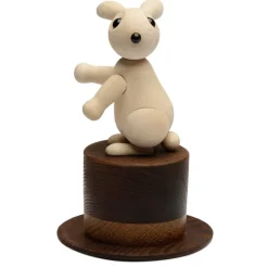 The Magic Hat trefigur kanin 9cm og hatt 5,8 cm