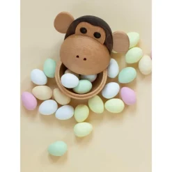 The Monkey Bowl figur 11,2 cm bøk