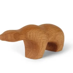 The Polar Bear trefigur isbjørnen 9,8 cm natur