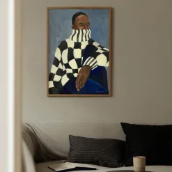 The Poster Club x Hanna Peterson poster 50x70 cm check