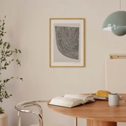 The Poster Club x Leise Dich Abrahamsen poster 30x40 cm curves black