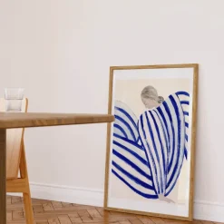 The Poster Club x Sofia Lind poster 50x70 cm blue stripe at concorde
