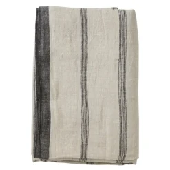 Thea duk 145x270 beige/denim stripe