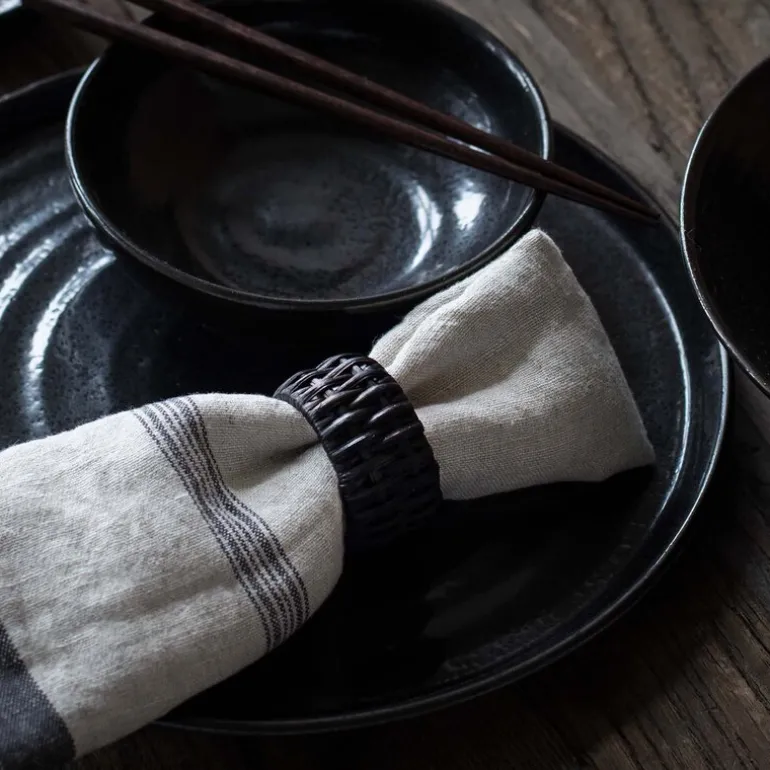 Thea serviett 50x50 cm denim stripe