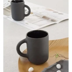 Theo krus 35 cl 2 stk svart