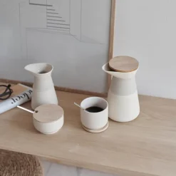 Theo krus m/glassbrikke 20 cl sand